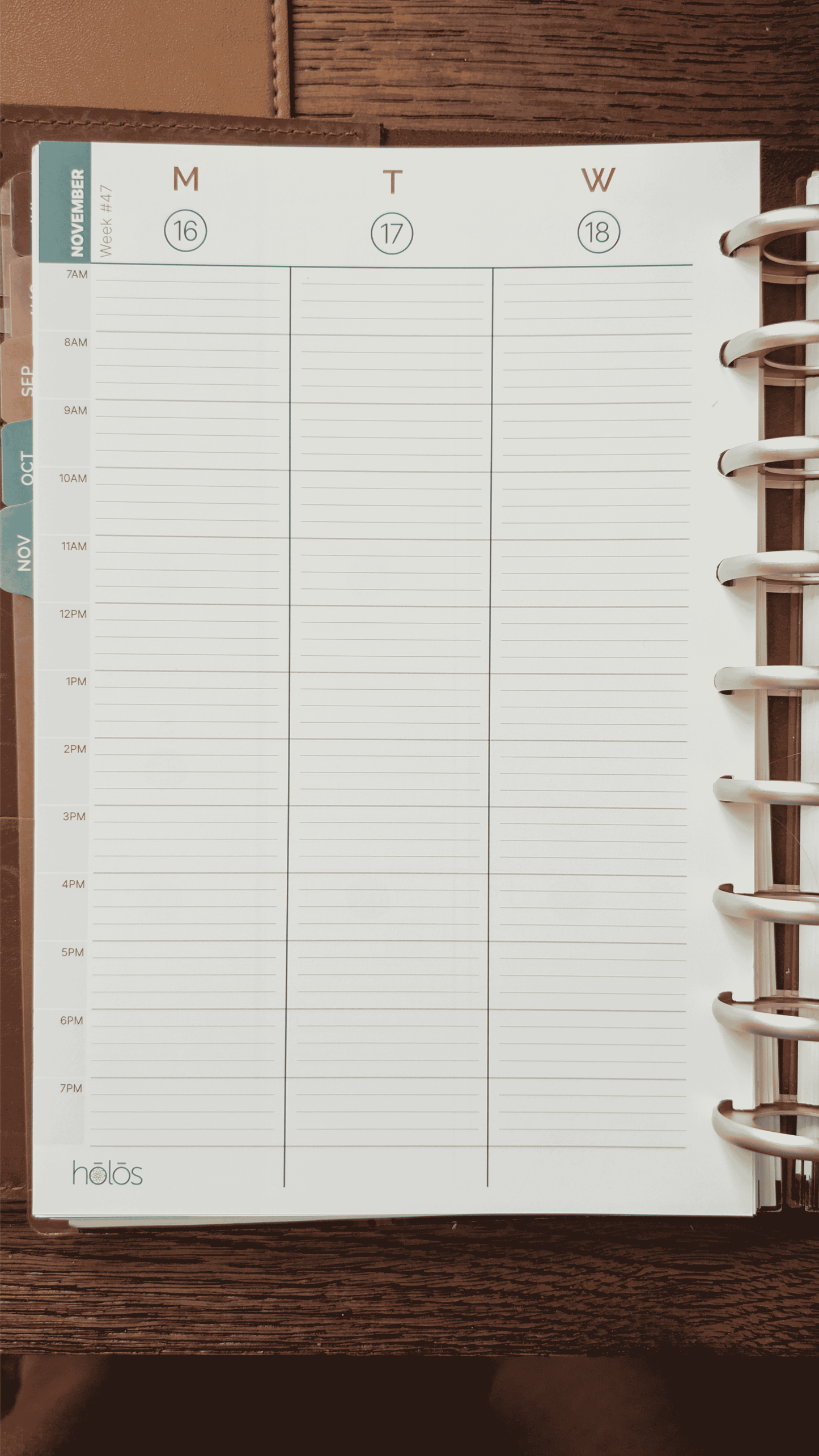 2027 Weekly Pages: Time-Blocking Scheduler Refills