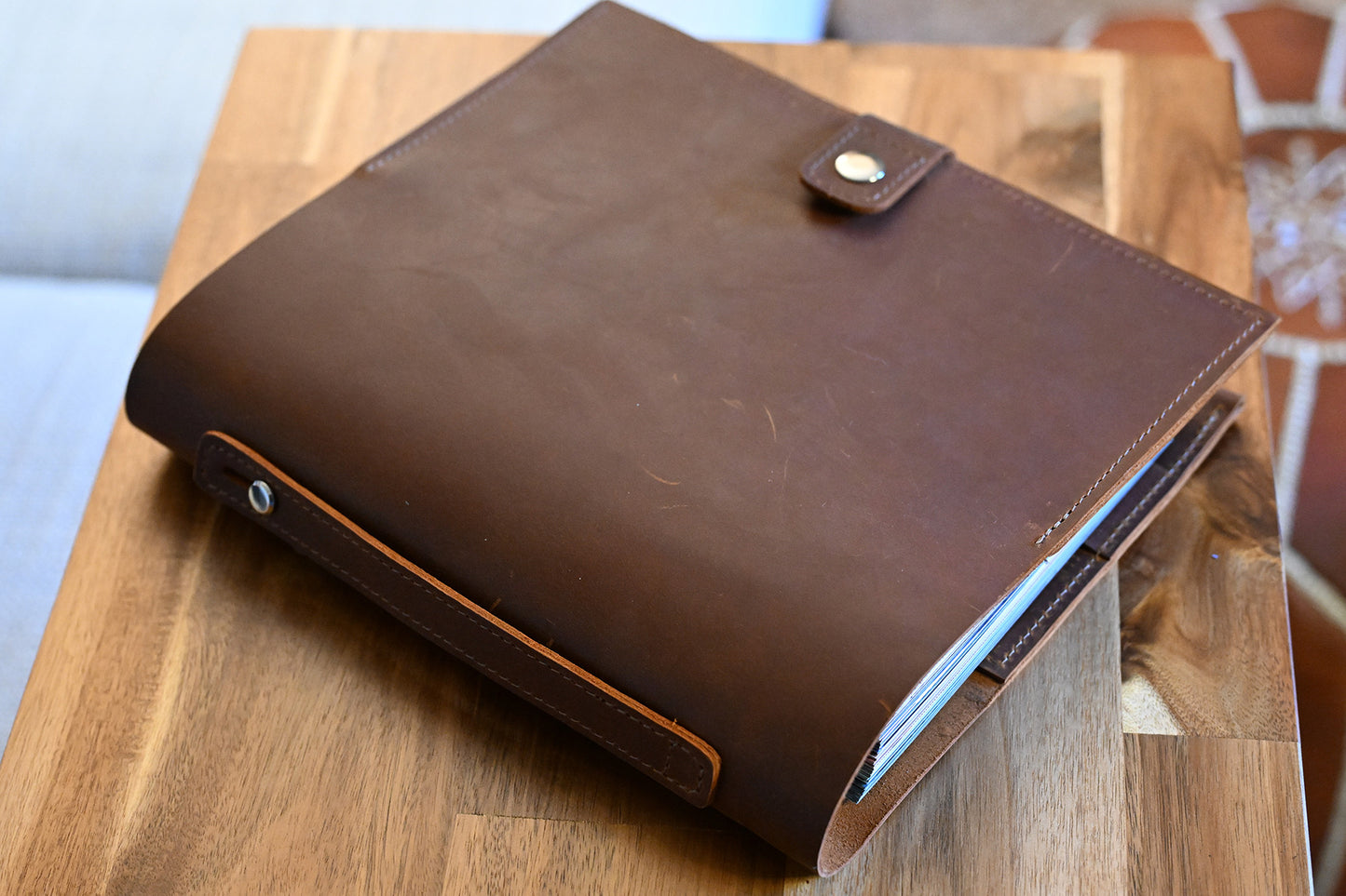 The Hōlōs Leather Folio Cover
